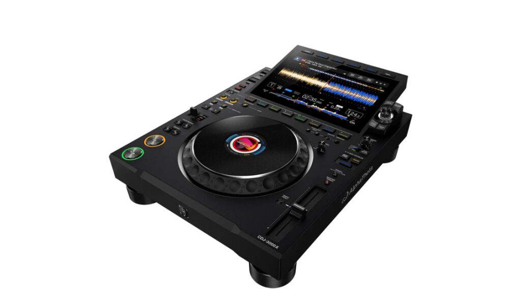 alphatheta-unveils-cdj-3000x:-the-no-compromise-dj-deck-for-the-cloud-connected-era